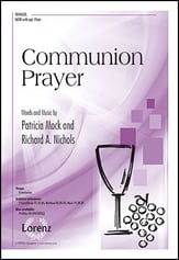 Communion Prayer SATB choral sheet music cover